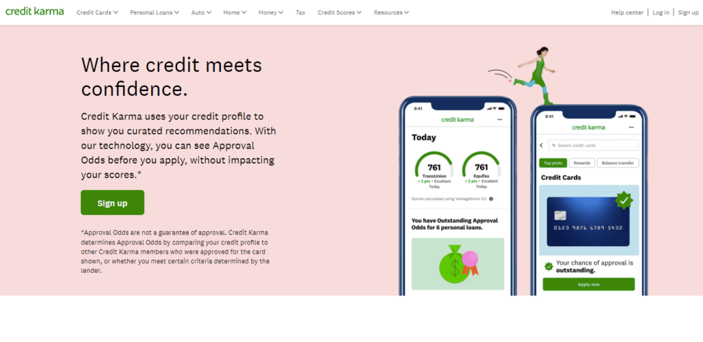 Credit Karma -  Personal Finance Softwares For 2023