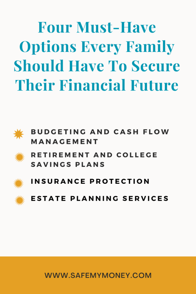 Four Must-Have Options Every Family Should Have To Secure Their Financial Future