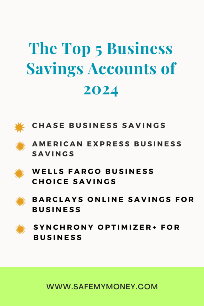 The Top 5 Business Savings Accounts of 2024